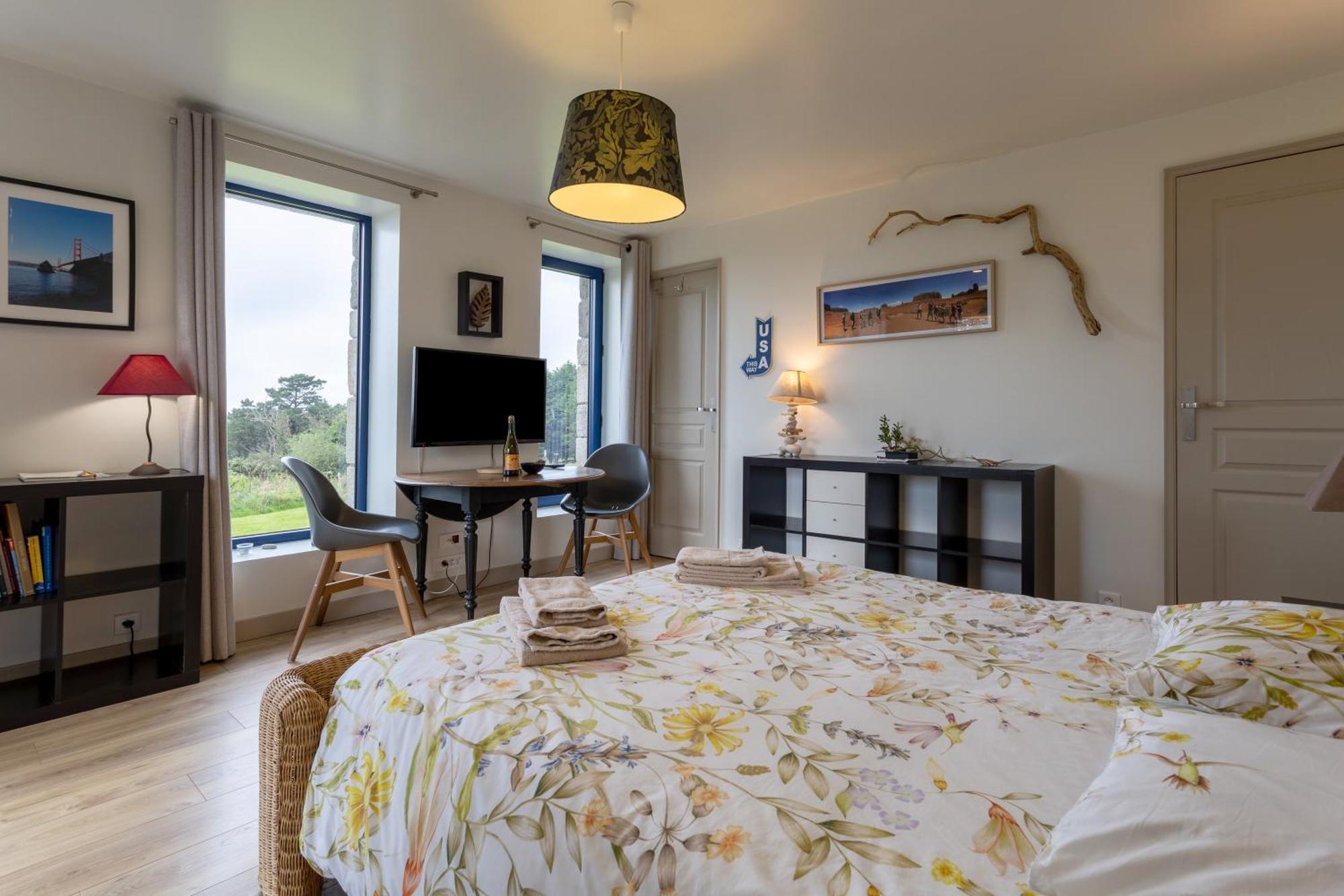 Studio Vue Magique Proche Locronan Plogonnec ภายนอก รูปภาพ